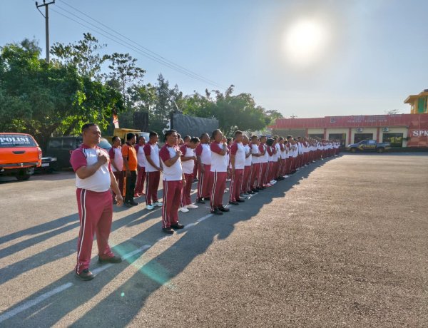 Terapi USEFT Perkuat Mental Personel Polresta Kupang Kota Sambut Hari Bhayangkara ke-80.
