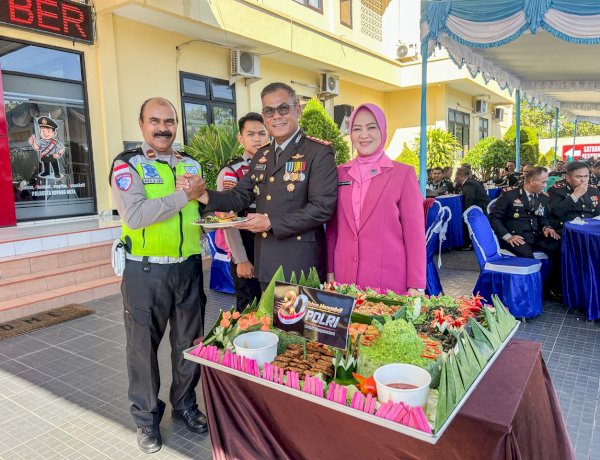 Syukuran Hari Bhayangkara ke-80, Kapolresta Kupang Kota Ajak Personel Perkuat Integritas dan Tingkatkan Pelayanan Presisi kepada Masyarakat.