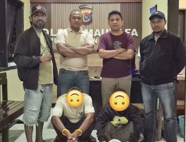 Respons Cepat Polsek Maulafa, Dua Pelaku Spesialis Pencurian Anjing Bermodus Ikan Beracun Diringkus.
