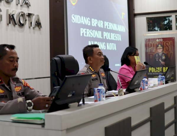 Wakapolresta Kupang Kota Pimpin Sidang BP4R, Bekali Personel Membangun Rumah Tangga Harmonis.