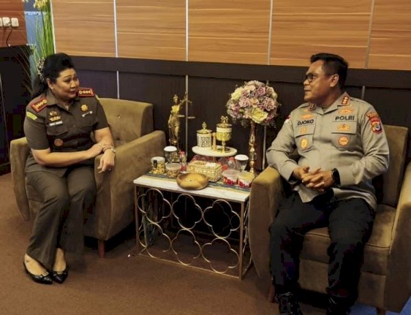 Perkuat Sinergitas Penegakan Hukum, Kapolresta Kupang Kota Silaturahmi ke Kejaksaan Negeri