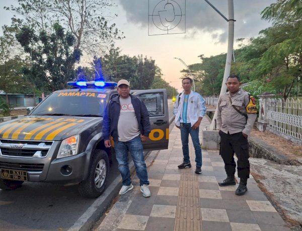 Patroli Intensif Polsek Kota Raja, Antisipasi Konvoi dan Gangguan Kamtibmas Pasca Nobar Piala Dunia.