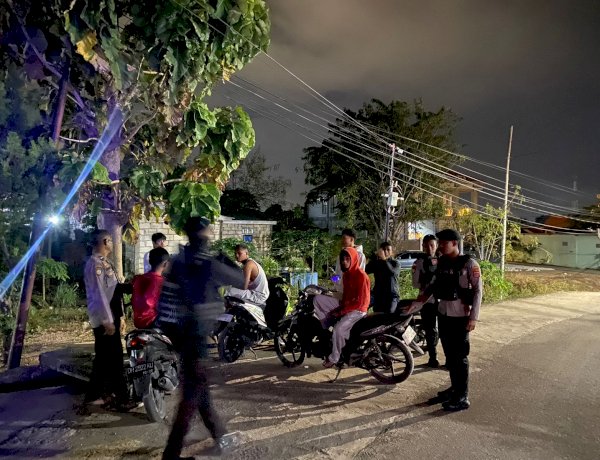 Tekan Angka Kriminalitas Malam, Polresta Kupang Kota Terjunkan Patroli Lampu Biru di Titik Rawan.