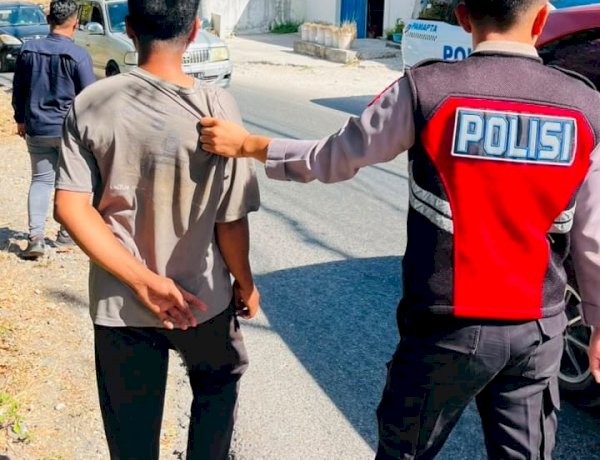 Respon Cepat Aduan Warga, Polresta Kupang Kota Amankan Pemuda Mabuk Pelaku Kekerasan.