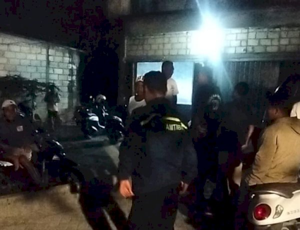 Bhabinkamtibmas Oebufu Gerak Cepat Redam Keributan Antar Pemuda, Situasi Kembali Kondusif.