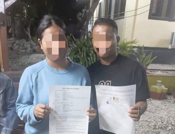 Polsek Alak Fasilitasi Mediasi Kasus KDRT di Namosain, Pasutri Sepakat Berdamai dan Buat Surat Pernyataan.