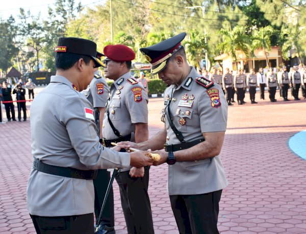 Polda NTT Gelar Upacara Serah Terima dan Pelantikan Pejabat Utama serta Kapolres Jajaran