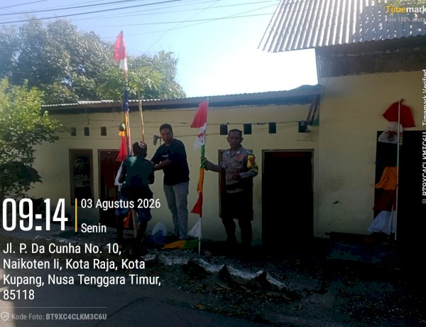 Bhabinkamtibmas Naikoten 2 Perkuat Kemitraan dengan Warga Lewat Sambang dan Patroli Dialogis