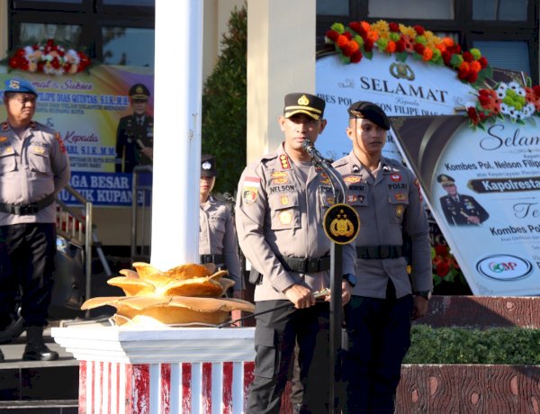 Gerak Jalan SMA/SMK se-NTT Digelar Hari Ini, Polresta Kupang Kota Terapkan Rekayasa Lalu Lintas.