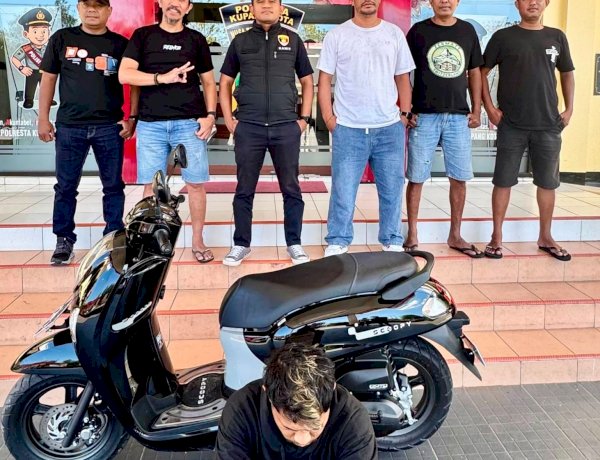 Gerak Cepat URC Polresta Kupang Kota Ungkap Kasus Jambret di Penfui, Residivis Diamankan.