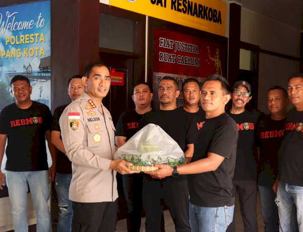 Jatanras Gerak Cepat Tangkap Terduga Pelaku Jambret, Dapat Apresisasi dari Kapolresta Kupang Kota.
