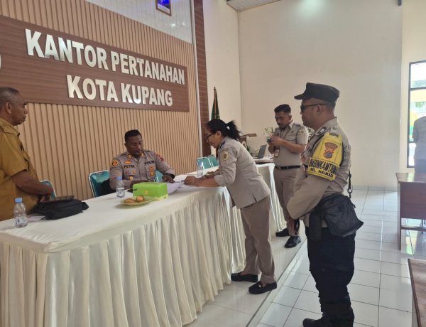 Kapolsek Maulafa Hadiri Mediasi Sengketa Tanah di Naimata, Tegaskan Pemisahan Aspek Perdata dan Pidana.