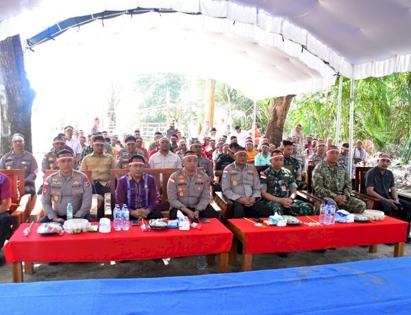 Jembatan Merah Putih Presisi di Takari Diresmikan Presiden, Kapolda NTT: Wujud Nyata Pengabdian untuk Rakyat.