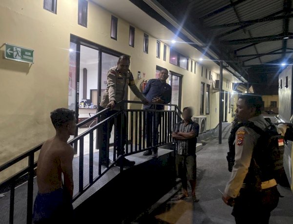 Bikin Resah Warga, Pemuda Mabuk di Kupang Diamankan Tim Patroli Samapta Polresta.