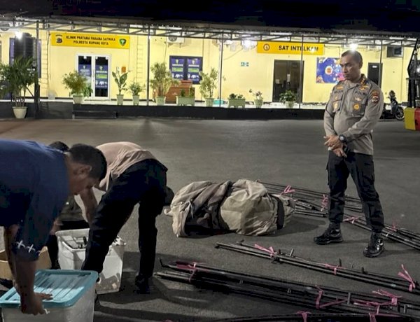 Kapolresta Kupang Kota Dukung Bantuan Kemanusiaan untuk Warga Terdampak Gempa Flores