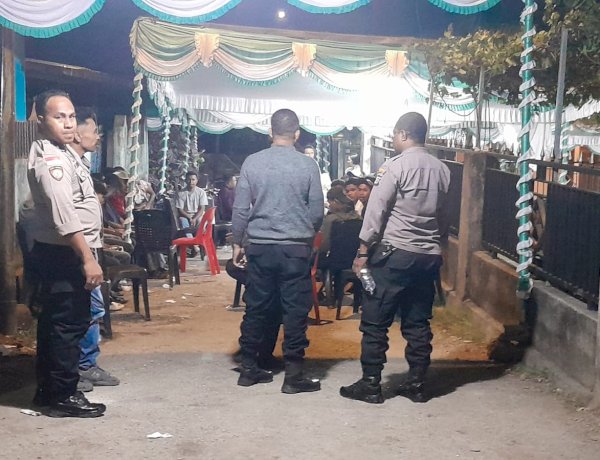 Polsek Maulafa Gelar Patroli Malam, Tertibkan Pesta Hingga Dini Hari: Situasi Wilkum Terpantau Aman dan Kondusif.