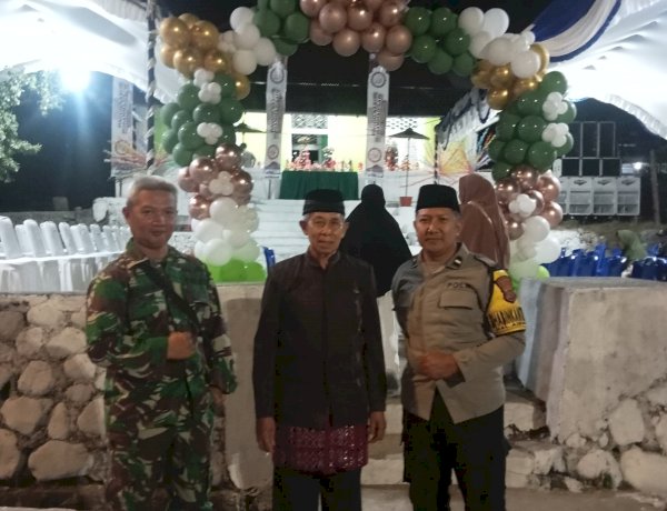 Bhabinkamtibmas Airmata Amankan Peringatan Maulid Nabi Muhammad SAW 1448 H