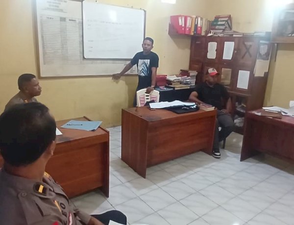Kapolsek Kota Raja Pimpin Gelar Perkara, Pastikan Penanganan Kasus Berjalan Profesional.