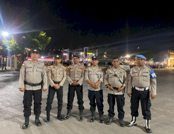 Polresta Kupang Kota Amankan Ibadah Penyegaran Iman “Kupang Bermazmur”, Ribuan Jemaat Padati Lapangan Bhayangkara Polda NTT.