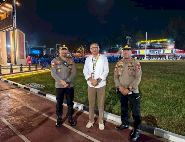 Polresta Kupang Kota Pastikan IPI “Kupang Bermazmur” Berjalan Aman, Kapolresta Kombes Nelson Pimpin Langsung Pengamanan.