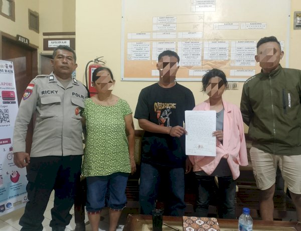 ‎Bhabinkamtibmas NBD Gerak Cepat Tangani Laporan Orang Hilang, Berakhir Damai Secara Kekeluargaan. ‎