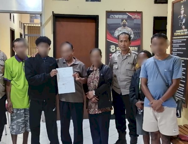 Polsek Kota Raja Kedepankan Penyelesaian Humanis, Perselisihan Warga Berakhir Damai.