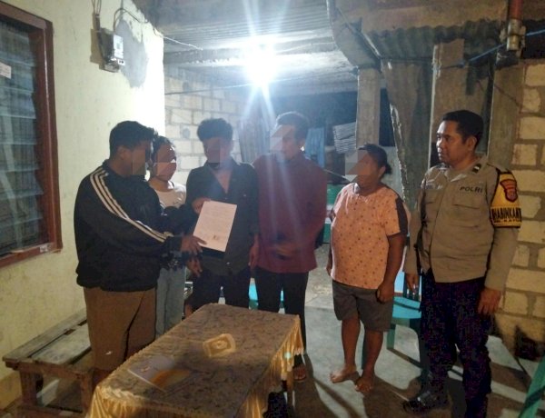 Bhabinkamtibmas Kayu Putih Mediasi Keributan di Kos, Berakhir Damai.
