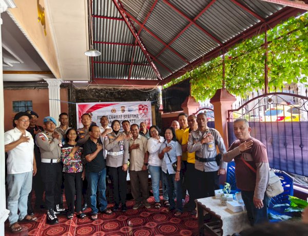 Jumat Curhat Polda NTT di Oesapa Selatan, Warga Sampaikan Beragam Aspirasi.