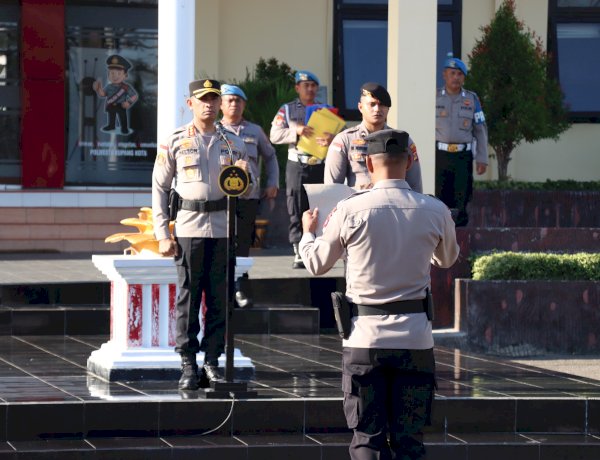 Kapolresta Kupang Kota Apresiasi Kinerja Personel dan Tekankan Peningkatan Pelayanan kepada Masyarakat