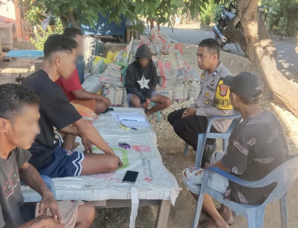 Kedepankan Perdamaian, Bhabinkamtibmas NBS Redam Perselisihan Warga.