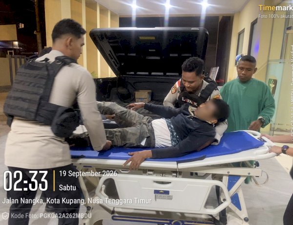 Aksi Cepat Patroli Lampu Biru Polresta Kupang Kota: Dari Pesta Bising Hingga Laka Lantas Oesapa Berhasil Ditangani.