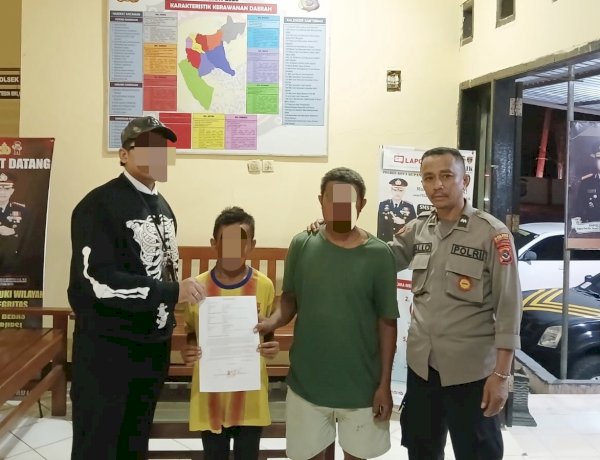 Polsek Maulafa Mediasi Kasus Pencurian Vape oleh Pelajar 12 Tahun. Kapolsek : Restorative Justice Pilihan Terbaik.