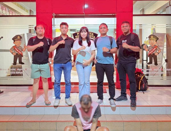 Pelarian Berakhir, Terduga Pelaku Persetubuhan Anak Diamankan Jatanras Polresta Kupang Kota di Nagekeo.