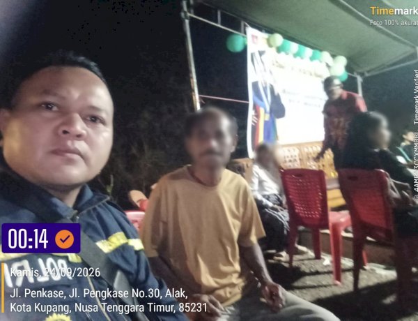 Bhabinkamtibmas Humanis Jaga Kenyamanan Warga, Musik Acara Wisuda Dihentikan.