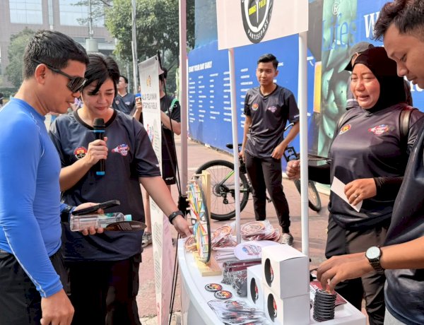 Game Spin Wheel Berhadiah Ramaikan Sosialisasi Hak untuk Tahu di CFD Jakarta