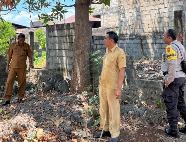 Mediasi Humanis Bhabinkamtibmas TDM dan Staf Kelurahan, Tuntaskan Keluhan Warga Soal Kerusakan Bangunan.