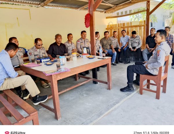 Coffee Morning Kapolsek Alak Bersama Personel, Perkuat Kekompakan dan Semangat Melayani Masyarakat.