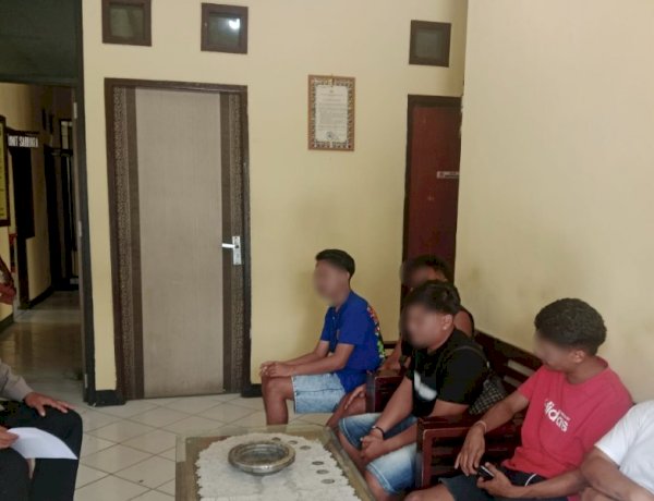 SPKT Polsek Kota Lama Selesaikan Perselisihan Penganiayaan Secara Humanis