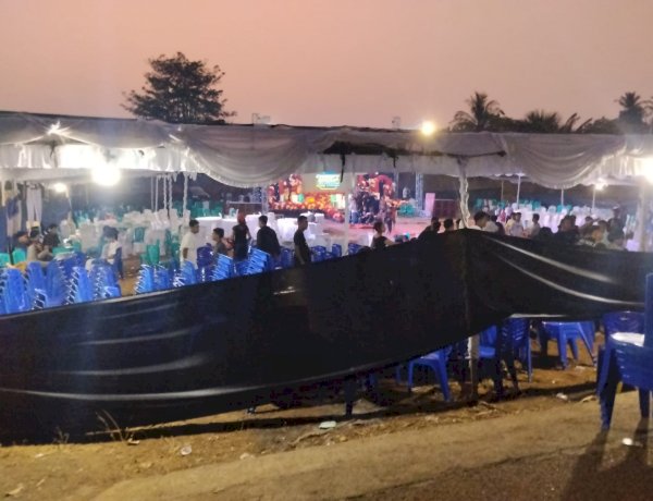 Respons Cepat Aduan Melalui Layanan 110, Polsek Kota Raja Bubarkan Musik Pesta yang Ganggu Warga Di Oebufu.