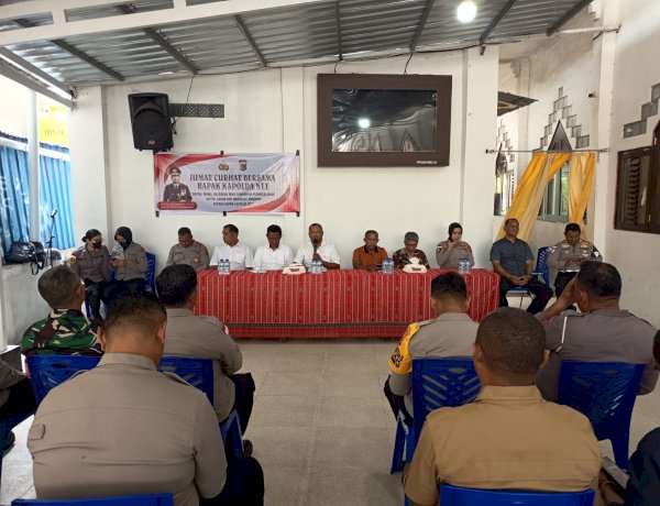 Polsek Maulafa Hadiri Jumat Curhat Polda NTT di GMIT Getsemani Sikumana, Warga Antusias Sampaikan Aspirasi.