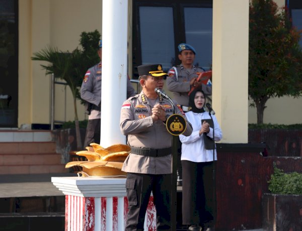 Pimpin Apel Pagi, Wakapolresta Kupang Kota Tekankan Disiplin, Profesionalisme dan Pelayanan Humanis.