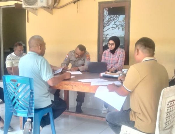 Kanit Reskrim Polsek Alak Pimpin Gelar Perkara Dugaan Penggelapan, Saran dan Pendapat Peserta Jadi Bahan Evaluasi.