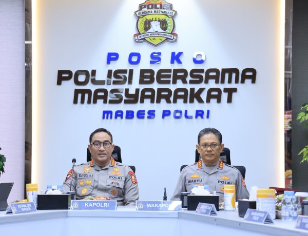 Polri Resmikan Logo dan Posko Polisi Bersama Masyarakat, Perkuat Arah Pelayanan Publik.