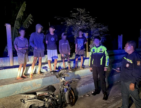 Respons Cepat Aduan Melalui Layanan 110, Polsek Alak Humanis Imbau Muda-Mudi Hentikan Aktivitas Miras.