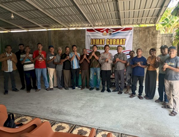 Polresta Kupang Kota Gelar Jumat Curhat di Maulafa, Warga Sampaikan Beragam Aspirasi.