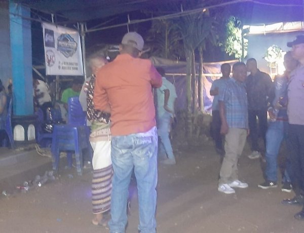 Antisipasi Gangguan Kamtibmas, Piket Polsek Maulafa Bubarkan Humanis Musik Pernikahan di Bello.