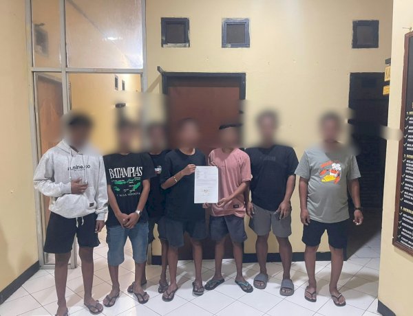 Respons Cepat Polsek Kota Raja, Perkelahian di Depan Kantor Bumi Putra Berakhir Damai.