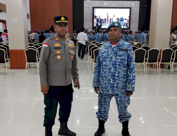 Perkuat Sinergi Jaga Kamtibmas, Polresta Kupang Kota Hadiri Pelantikan Pengurus DPP FKPTT Periode 2025–2030.