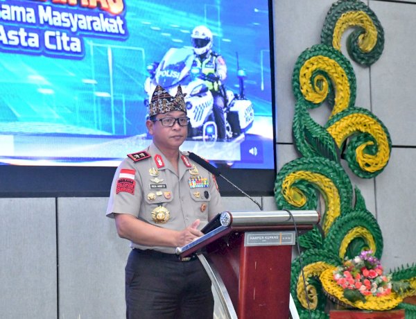 Kapolda NTT Resmi Buka Rakernis Lalu Lintas 2026: Dorong Digitalisasi Pelayanan, Tekan Angka Kecelakaan, dan Wujudkan Polantas Humanis.