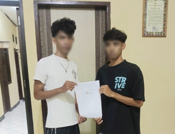 Polsek Kota Lama Selesaikan Kasus Dugaan Pengerusakan Motor Secara Humanis, Kedua Pihak Sepakat Berdamai.